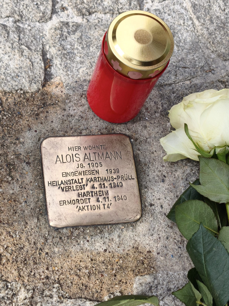 Stolperstein-Alois Altmann